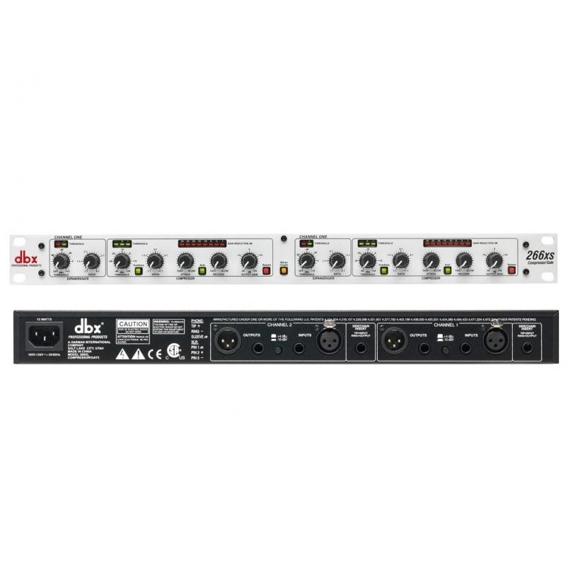 DBX 266 XS - kompresor sls bramka szumów