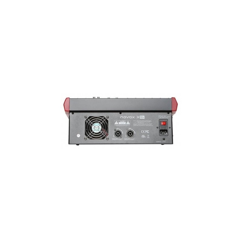 NOVOX M10P - powermikser 2 x 250W odtwarzacz MP3slsUSB