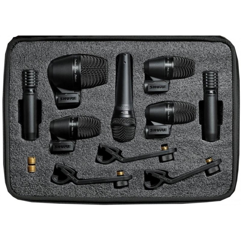 SHURE PGADRUMKIT6 - Zestaw mikrofonów perkusyjnych