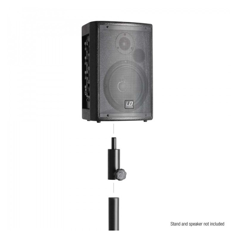 LD SYSTEMS STINGER MIX 6 G2 SET 1 - Zestaw 2 x Adapter kolumnowy