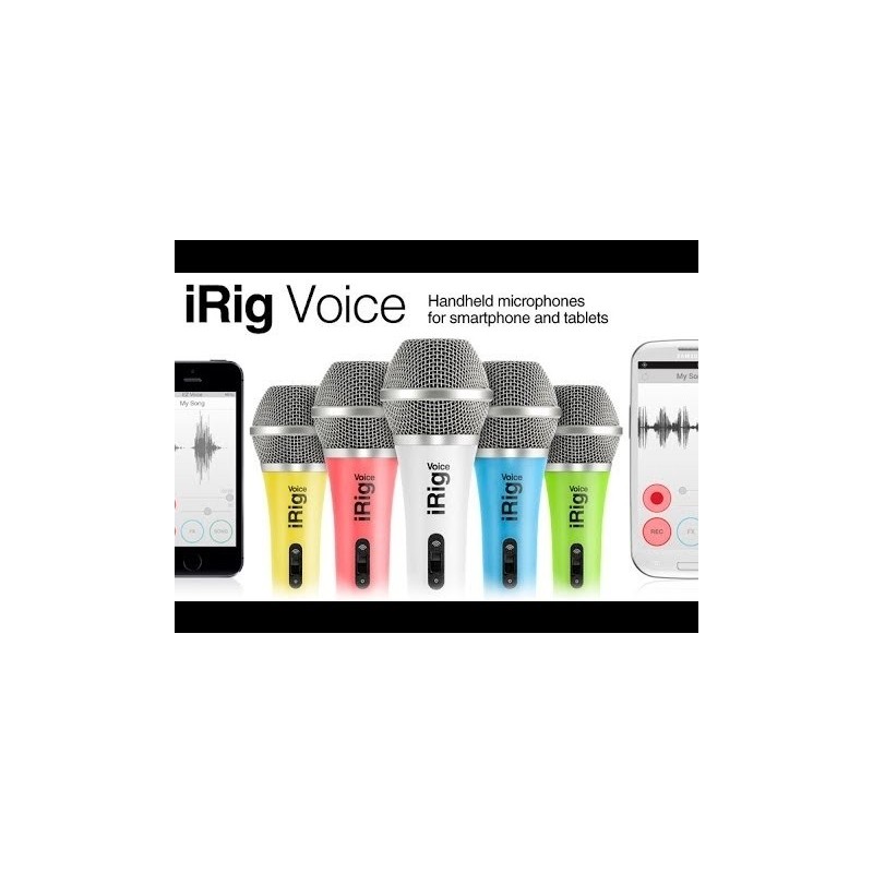 IK Multimedia iRig Voice White - mikrofon wokalowy