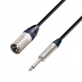 ADAM HALL K5MMP1000 - kabel jack mono - XLR męski 10m