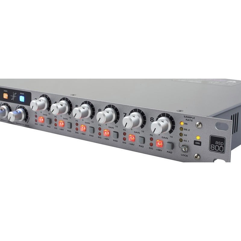 AUDIENT ASP800 - preamp mikrofonowy, 8-kanałów