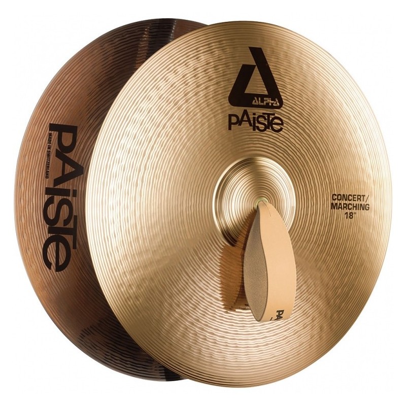 Paiste 874118 Alpha CONCERT MARCHING 18cdz - Talerze marszowe