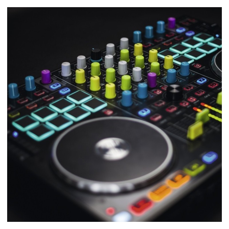 Reloop Knob Cap Set purple - Nakładki na pokrętła