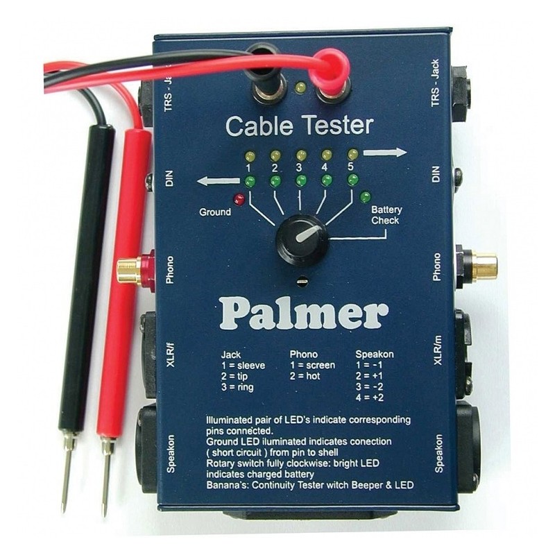 PALMER MCT8 - Tester kabli