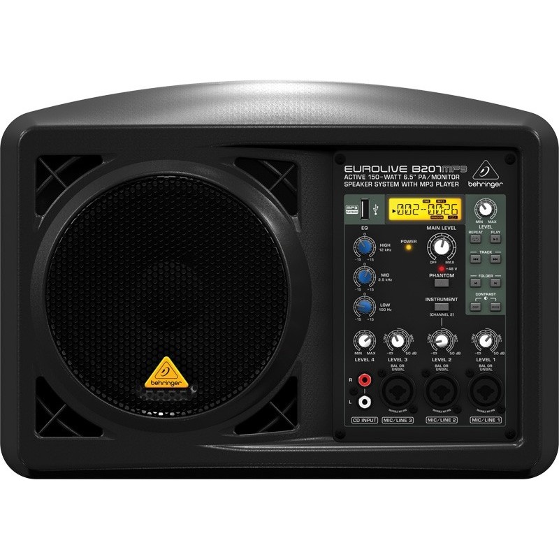 Behringer EuroLive B207MP3 - kolumna aktywna z MP3