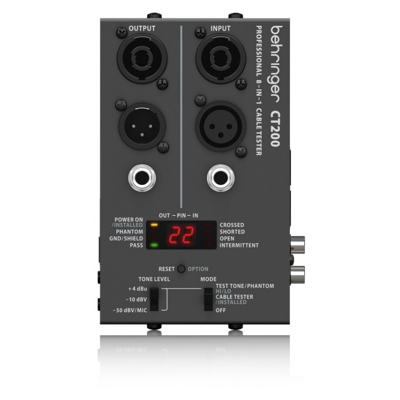 Behringer CT200 - tester kabli