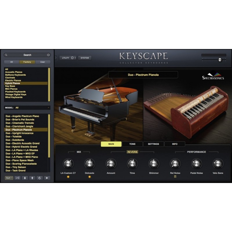 Spectrasonics KEYSCAPE - instrument wirtualny