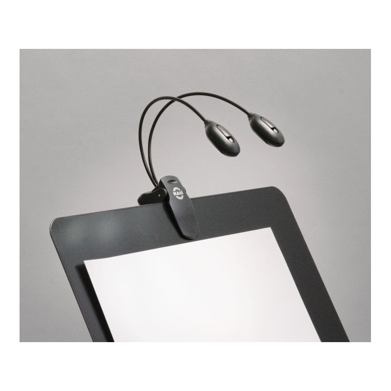 KONIG & MEYER 12270 Twin Head BK - Lampka LED