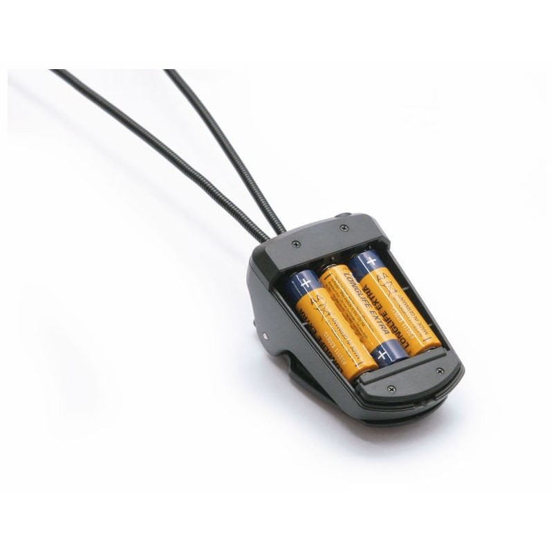 KONIG & MEYER 12270 Twin Head BK - Lampka LED