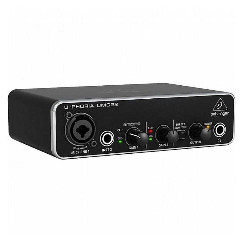 BEHRINGER U-PHORIA UMC22 - interfejs USB
