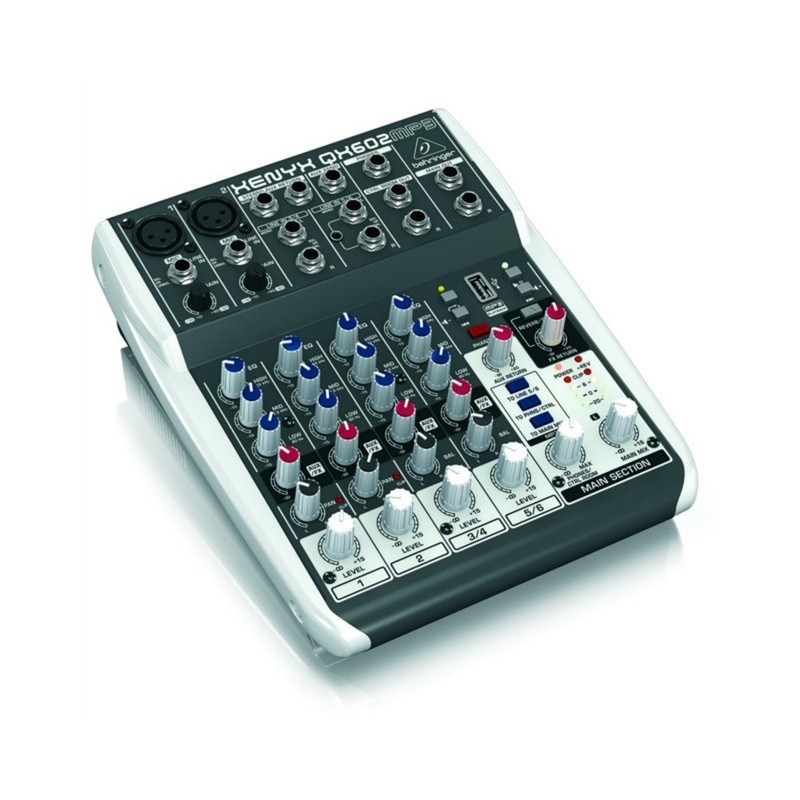 BEHRINGER XENYX QX 602 MP3 - mikser audio