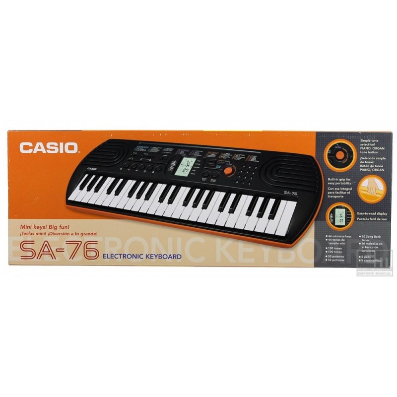 Casio SA-76 - pudełko