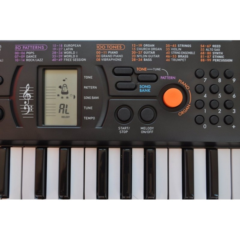 Casio SA-78 - knobs