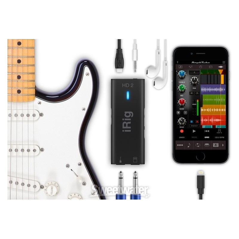 IK Multimedia iRig HD2 - interface dla iPada