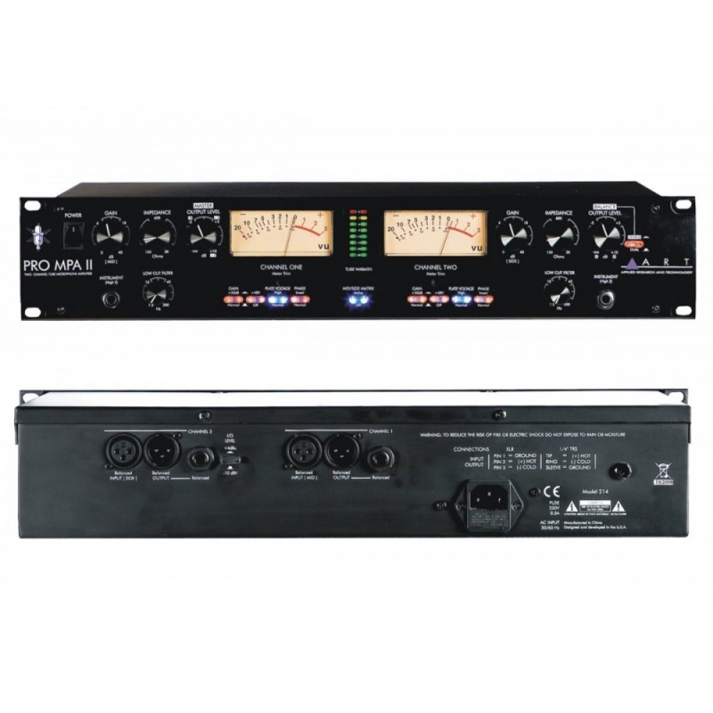 ART Digital MPA II - front. back