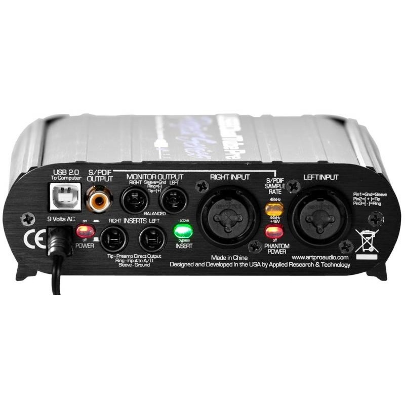 ART USB DualTube Pre - interfejs audio USB