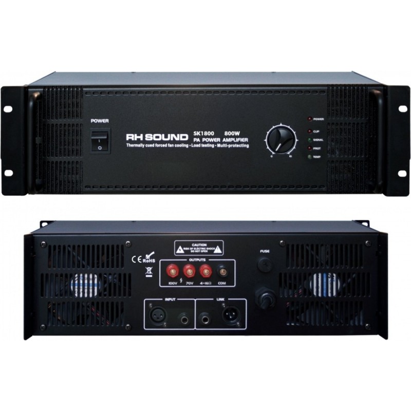 RH SOUND SK-1800 - Wzmacniacz instalacyjny