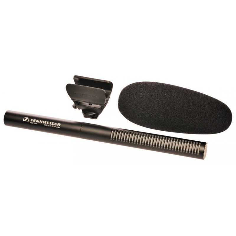 SENNHEISER MKE 600 - mikrofon shotgun do kamer sls lustrzanek
