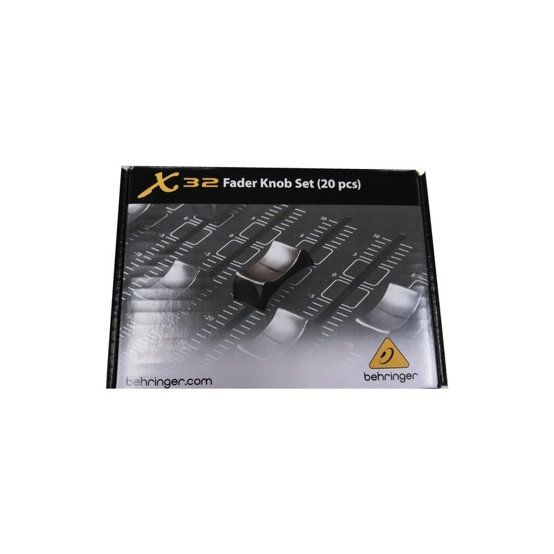 BEHRINGER X32 FADER KNOBS - zestaw nakładek na tłu