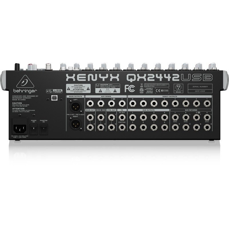 BEHRINGER XENYX QX 2442USB - mikser audio