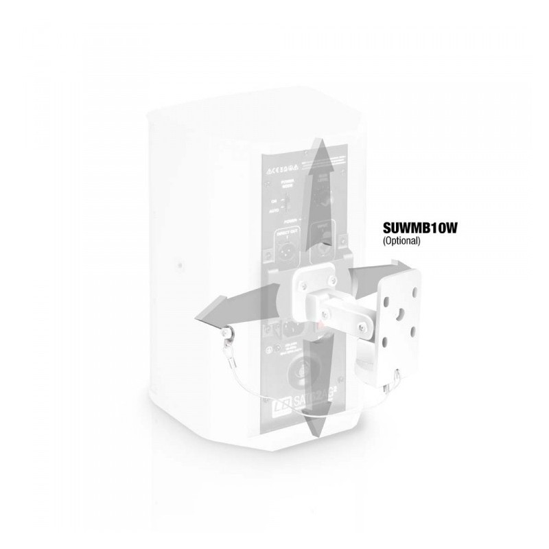 LD Systems SAT 62 A G2 W - kolumna instalacyjna