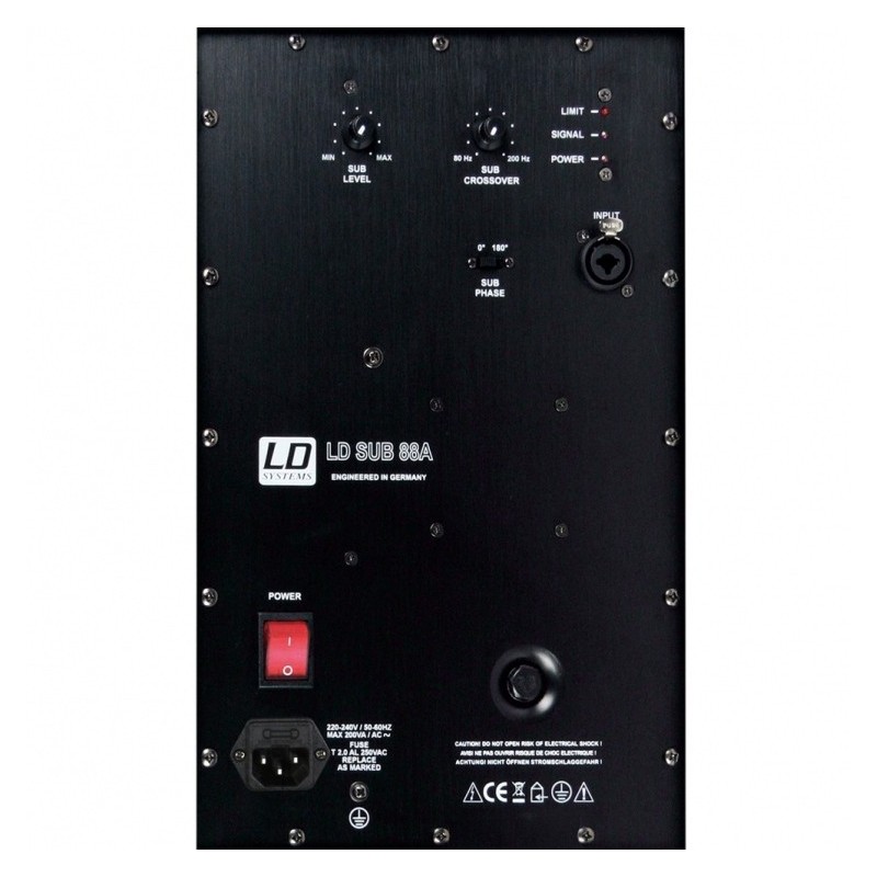 LD Systems SUB 88 A - subwoofer aktywny