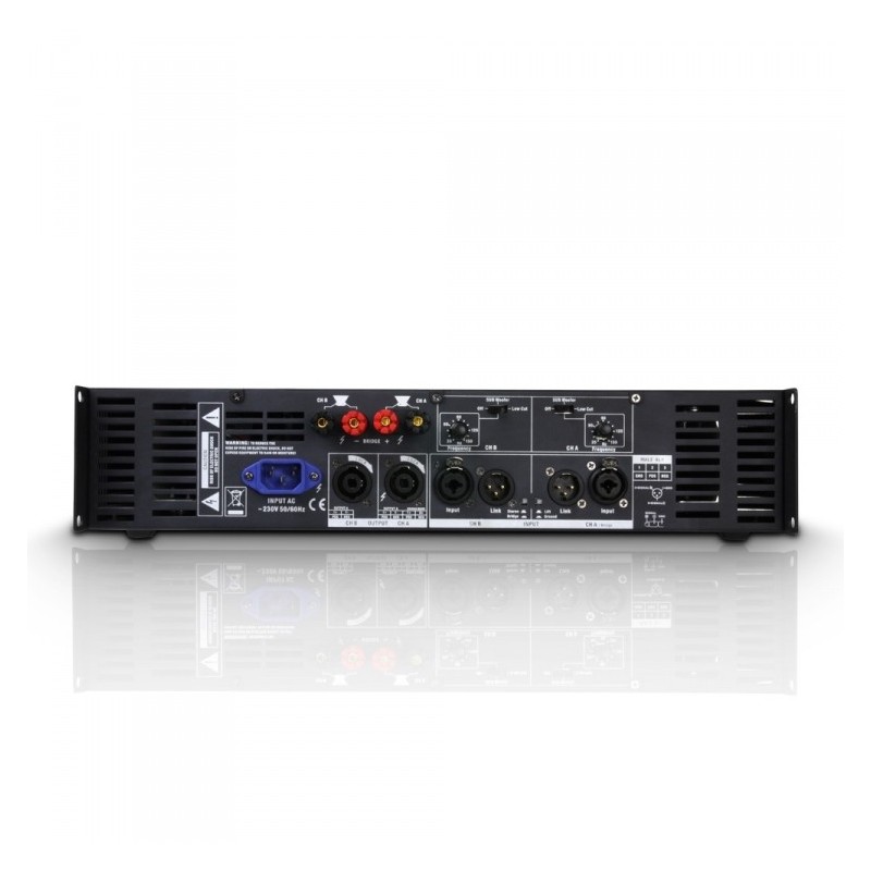 LD Systems DEEP2 2400 X - wzmacniacz mocy
