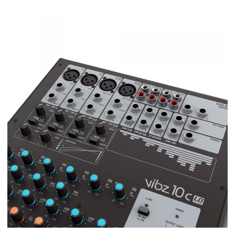 LD Systems VIBZ 10 C - mikser analogowy