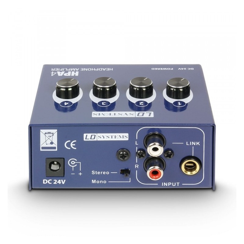 LD Systems HPA 4 - wzmacniacz słuchawkowy