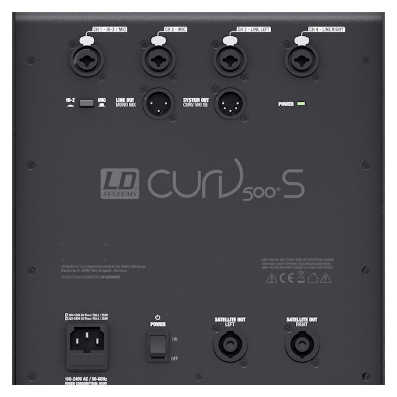 LD Systems CURV 500 AVS - zestaw nagłośnieniowy