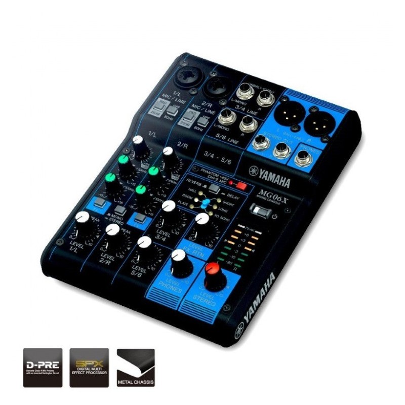 Yamaha MG06X - mikser analogowy