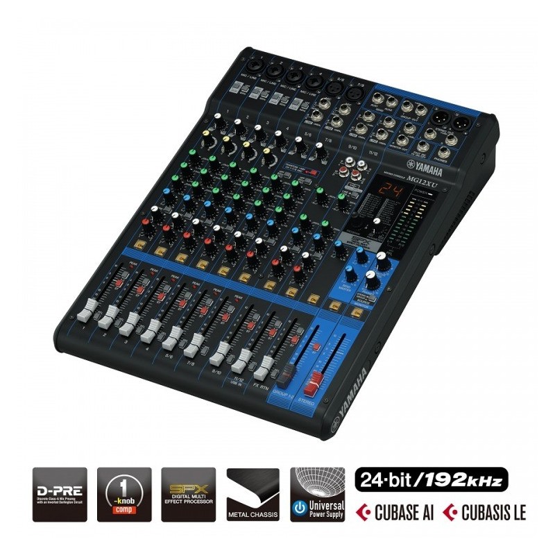 Yamaha MG12XU - mikser analogowy z efektami