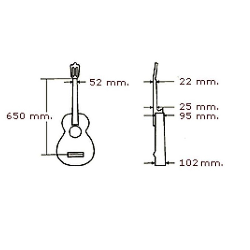 CUENCA 30 cedr - gitara klasyczna