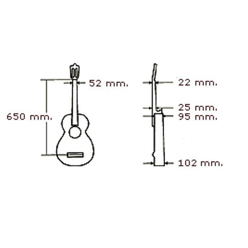 CUENCA 10 cedr - gitara klasyczna