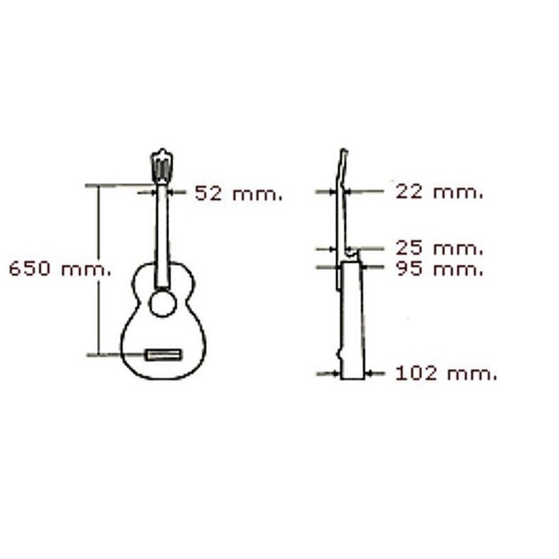 CUENCA 40 R świerk - gitara klasyczna