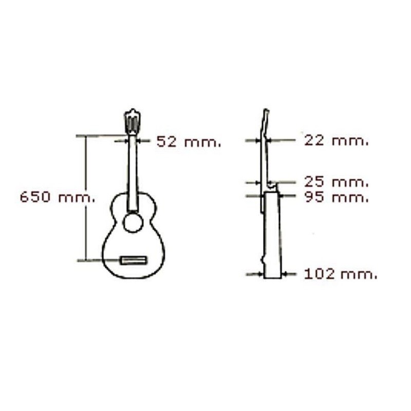 CUENCA 30 OP cedr - gitara klasyczna