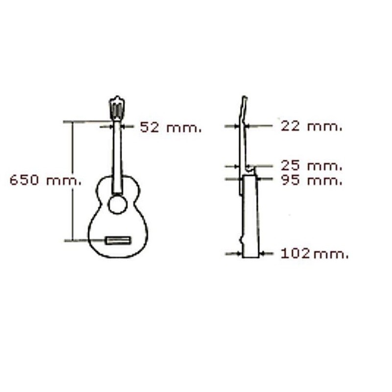 CUENCA 30 świerk - gitara klasyczna