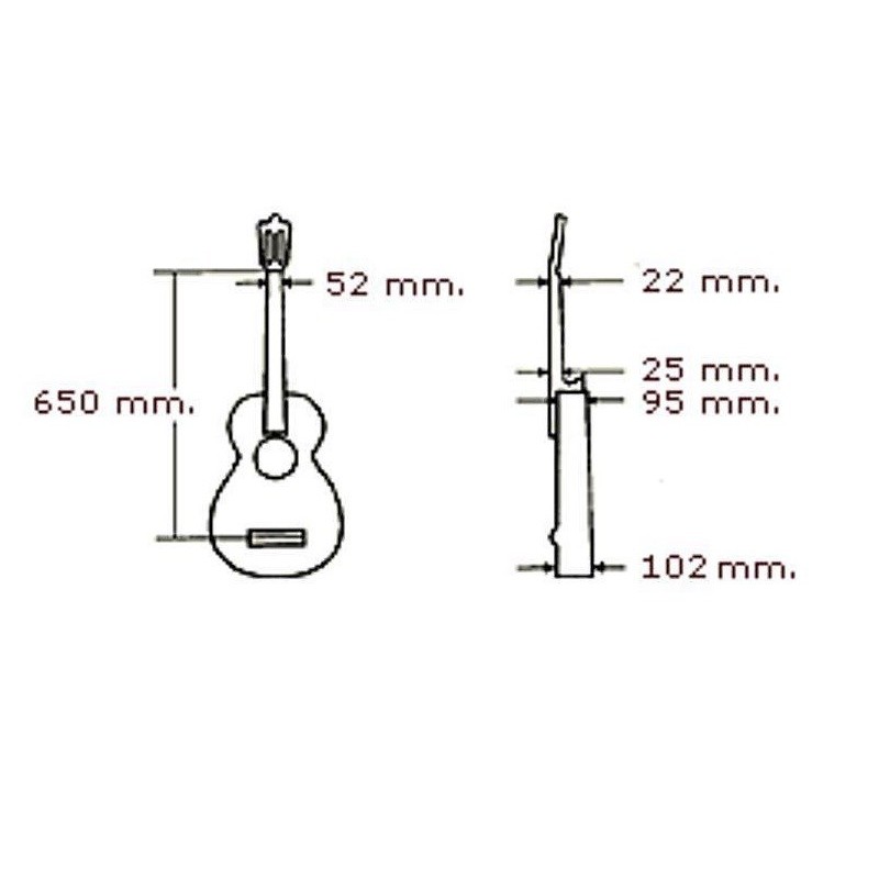 CUENCA 40 R OP cedr - gitara klasyczna