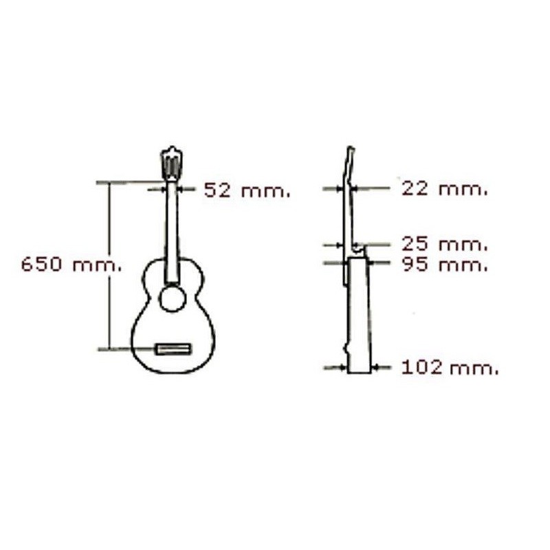 CUENCA 50 R cedr - gitara klasyczna