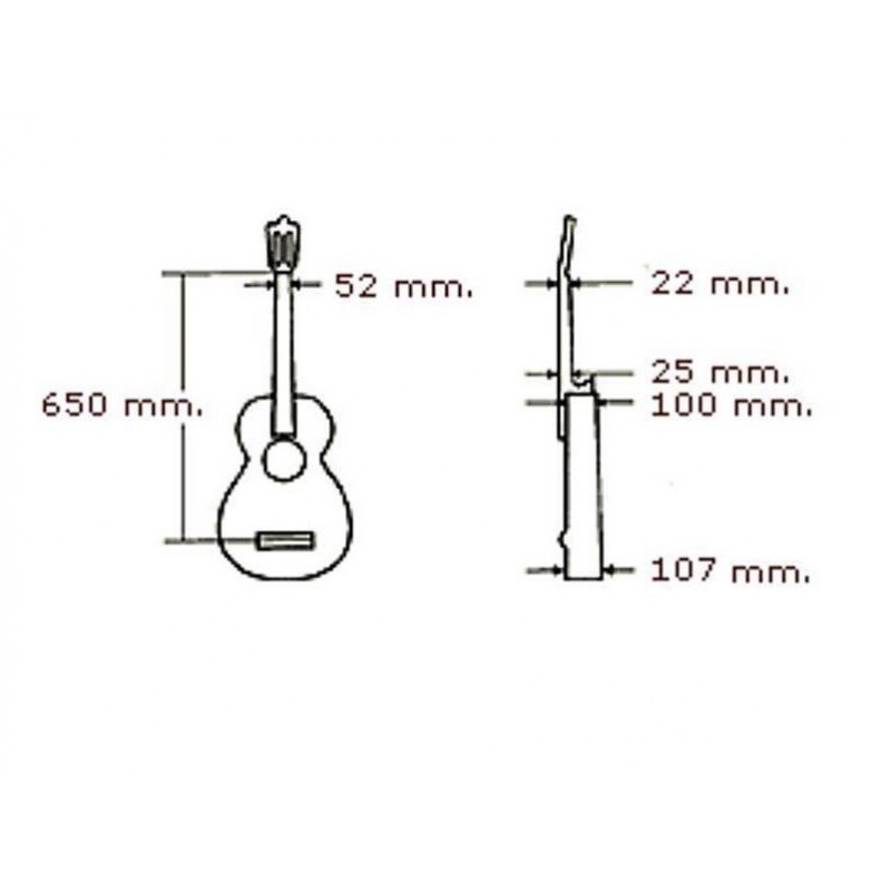 CUENCA 70 R świerk - gitara klasyczna