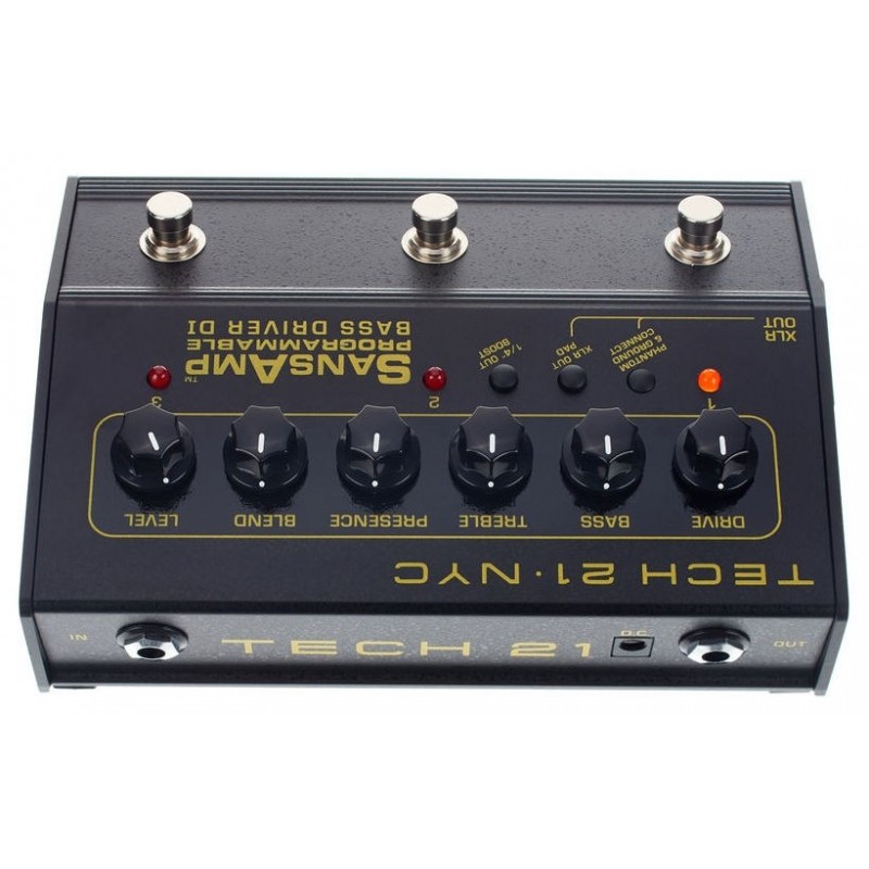 TECH 21 Bass Driver D.I. Programmable - efekt basowy