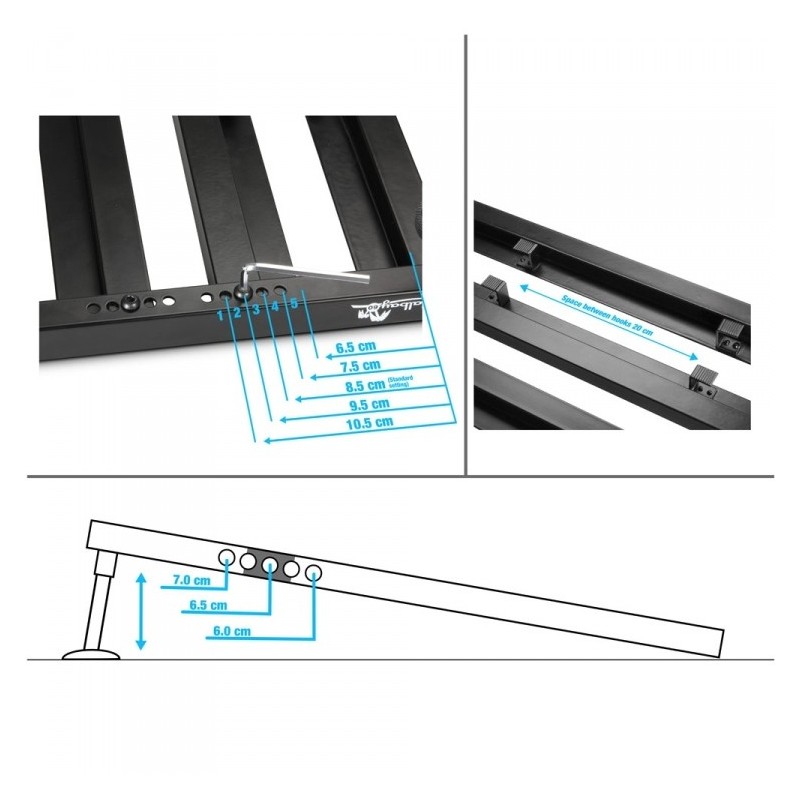 Palmer MI PEDALBAY 60 L - podłoga na efekty