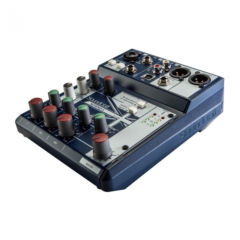Soundcraft Notepad 5 - mikser analogowy z USB