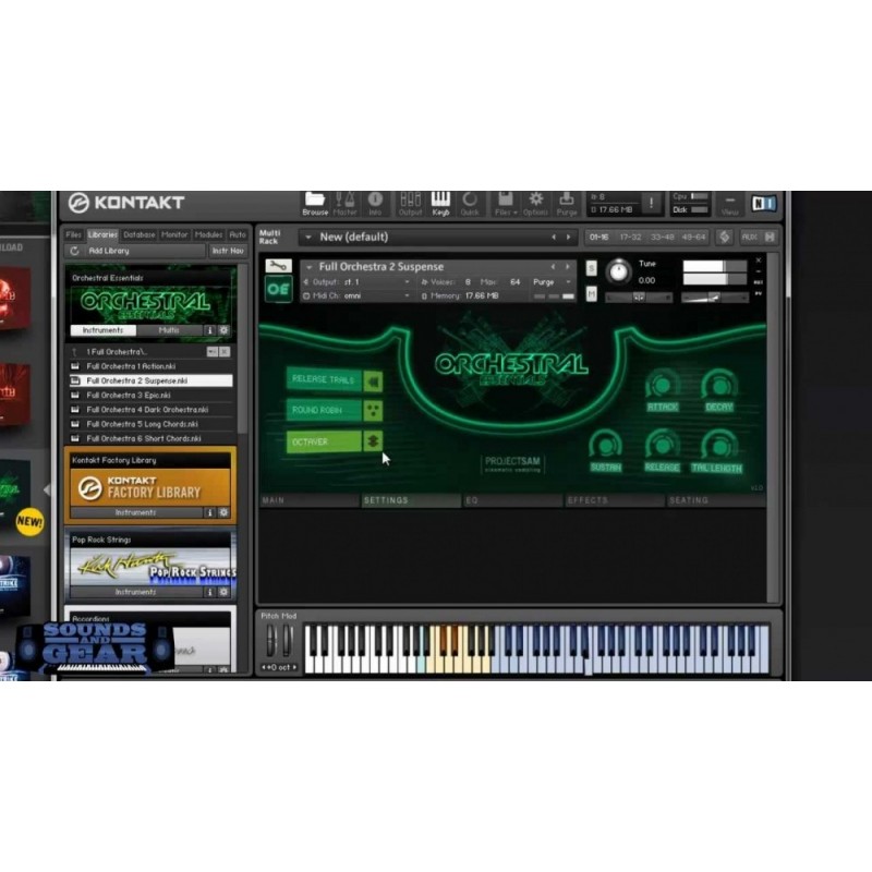 ProjectSam Orchestral Essentials - Instrument wirtualny