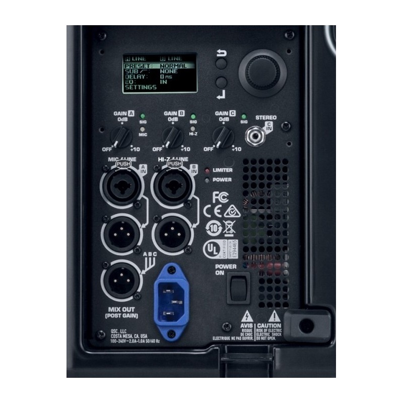 QSC K10.2 - kolumna aktywna