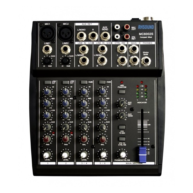 RH SOUND MC-6002S - mikser audio