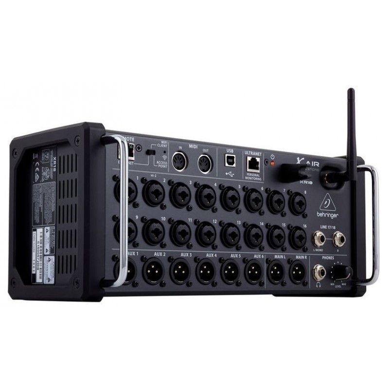 BEHRINGER X AIR XR18  18-kanałowy mikser cyfrowy z WiFi