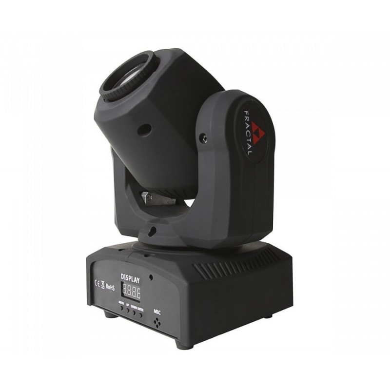 FRACTAL MINI LED GOBO  SPOT 30 W - głowa ruchoma